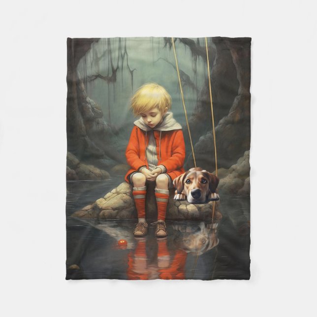 Kommissionär Fleece Blanket (Framsidan)