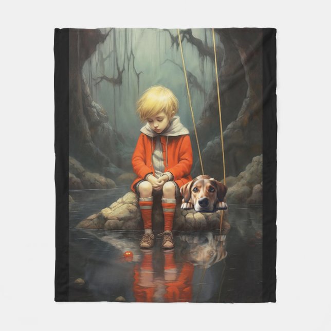 Kommissionär Fleece Blanket (Framsidan)