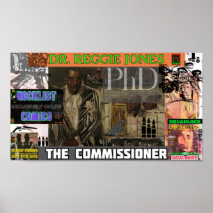 KOMMISSIONSLEDAMOTEN REGGIE JONES POSTER