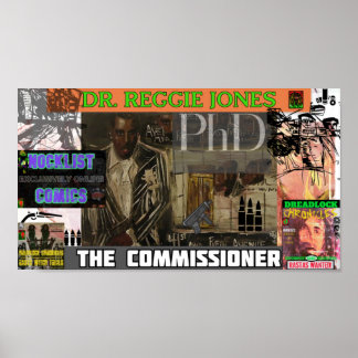 KOMMISSIONSLEDAMOTEN REGGIE JONES POSTER