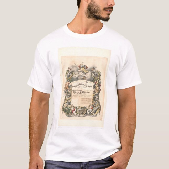 Kommitté av Vigilance av San Francisco (1825A) T-shirt (Framsida)
