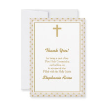 Kommitté Beige med Guld Polka dots