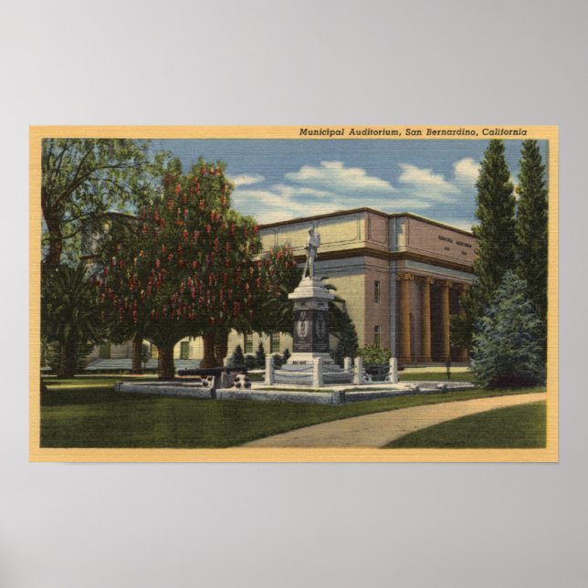 Kommunal Auditoriums syn Poster (Framsidan)