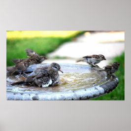 Kommunal Bath Poster