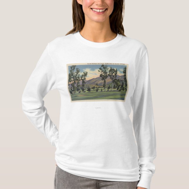 Kommunal golfbana i Griffith Park T-shirt (Framsida)