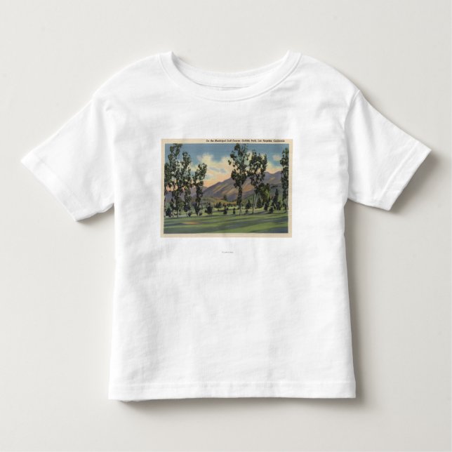 Kommunal golfbana i Griffith Park T-shirt (Framsida)