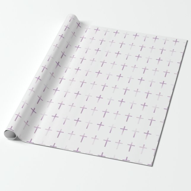 Kommunen Lavender Kor Wrapping Papprare Presentpapper (Utrullad)