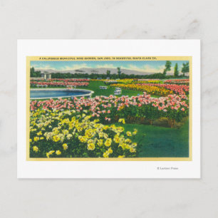 Kommunen Ro Garden i Santa Clara County Vykort