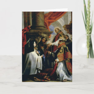 Kommunen St. Teresa of Avila c.1670 Kort