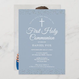 Kommuniation Dusty Blue Stardust Photo första Heli Spara Datumet