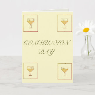 Kommunidagen-kort för mappad hälsning kort