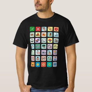 Kommunikation 04 om kinesiska autism AAC PECS-pekd T Shirt