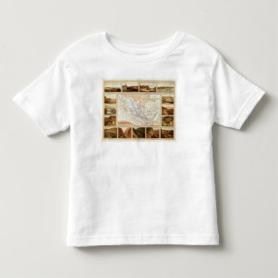 Kommunikation och transport av Mexico T-shirt