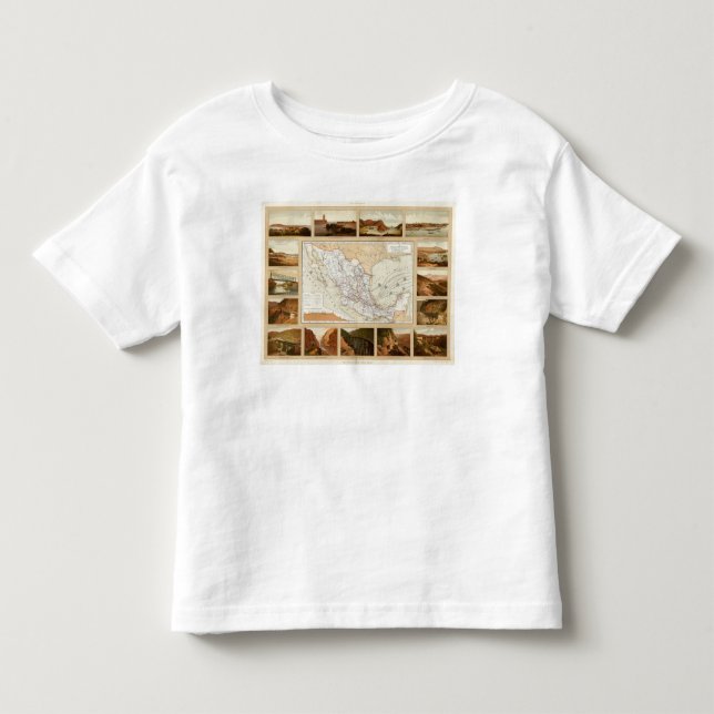 Kommunikation och transport av Mexico T-shirt (Framsida)