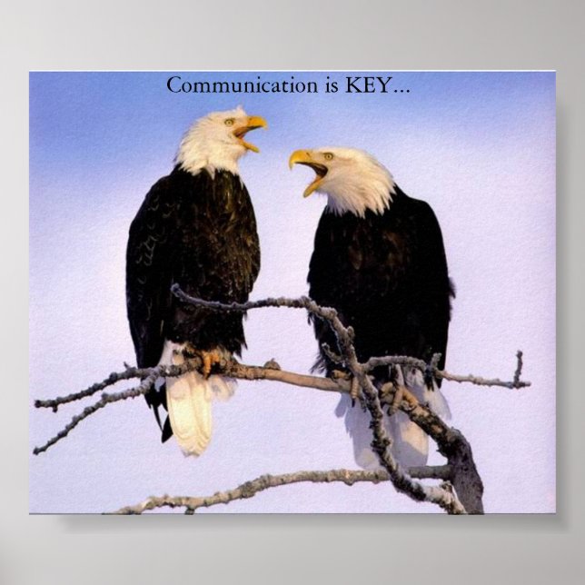 Kommunikationen är NYCKEL.. Poster (Framsidan)