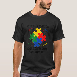 Kommunikationen ser annorlunda ut för alla t shirt
