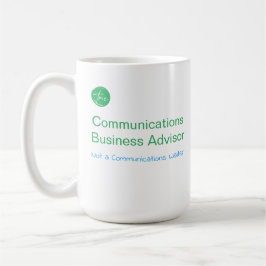 Kommunikationsföretagskonsult, inte en servitörsmu kaffemugg