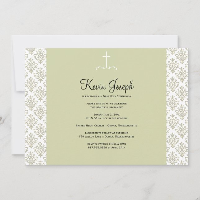 Kommunikationsinbjudan för första Heligan Inbjudningar (Framsida)