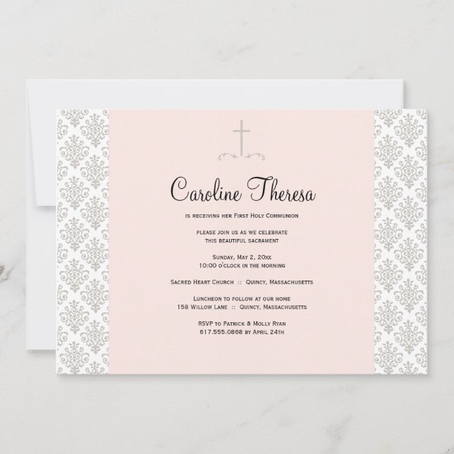 Kommunikationsinbjudan för första Heligan Inbjudningar (Framsida)