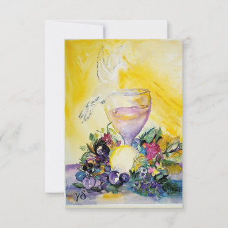 Kommunikationskort för första Heligan Meddelande