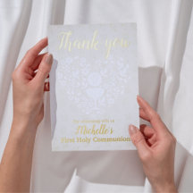 Kommunikationskort för första Heligan Tack