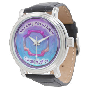 Kommunikationssymbol för tredje Öga Chakra Armbandsur