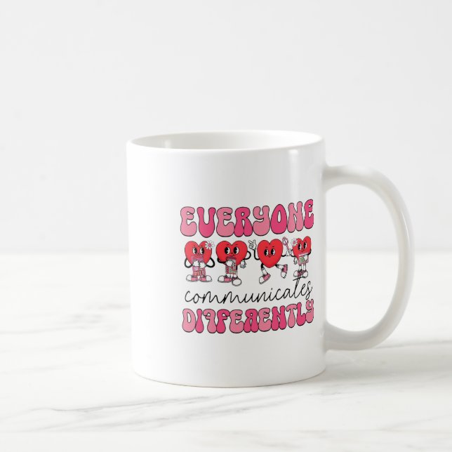 Kommunikerar Godis Tal Språkpatolog Val Kaffemugg (Höger)