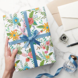Kommunisiell Blommigt för första Heligan | Papper Presentpapper