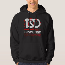 Kommunism, firar 100 miljoner dödsfall hoodie