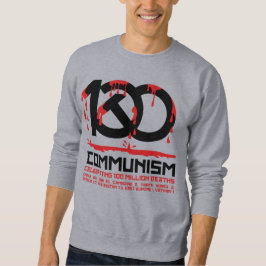 Kommunism, firar 100 miljoner dödsfall lång ärmad tröja