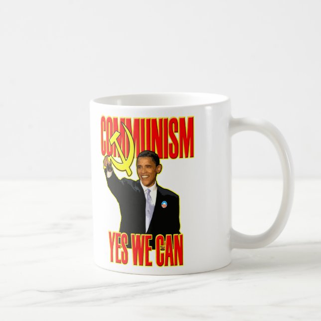 KOMMUNISM, ja som vi KAN råna Kaffemugg (Höger)