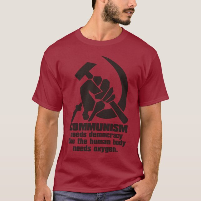 Kommunism T Shirt (Framsida)