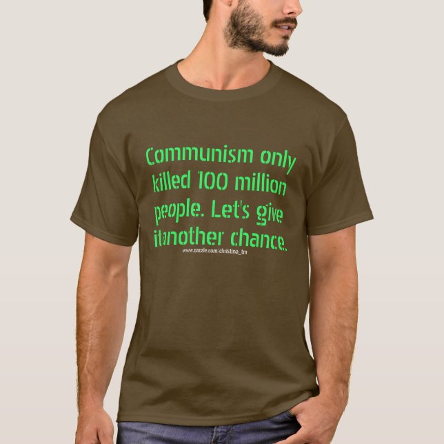 Kommunism Tee Shirt (Framsida)