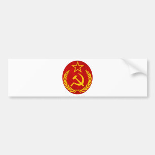 kommunismrysssymbol bildekal