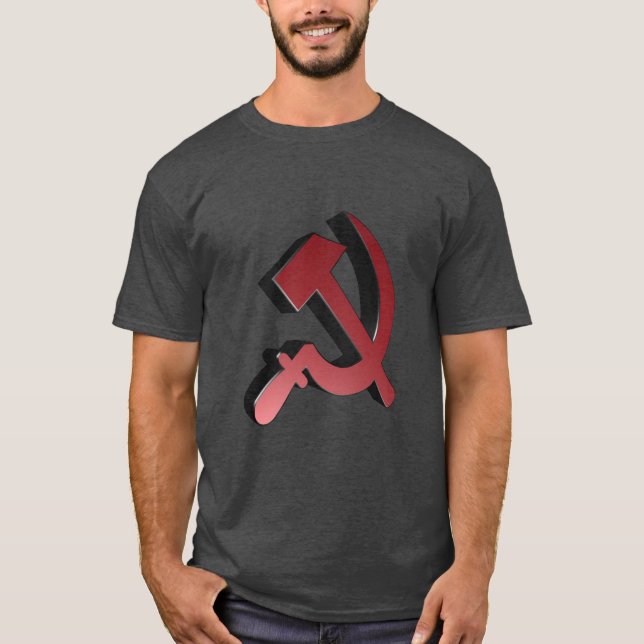 Kommunist Hammer och Sickle Tröja (Framsida)