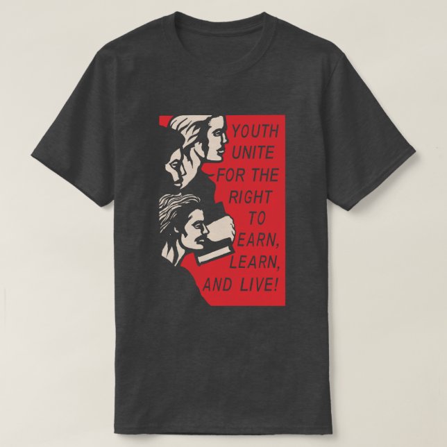 KOMMUNIST YOUTH T SHIRT (Design framsida)