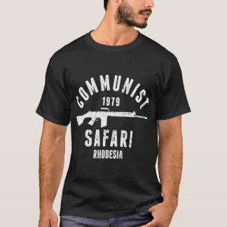 Kommunisten Safari 1979 Rhodesia Light Infantry T Shirt