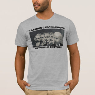 Kommunister mot den biologiska Berömden i världs T Shirt