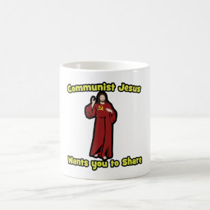 Kommunistisk Jesus Kaffemugg
