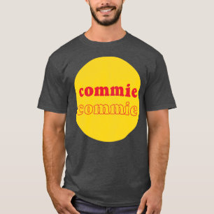 kommunistisk kommunist t shirt
