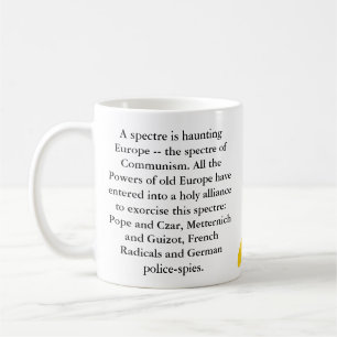 Kommunistisk Manifestomugg Kaffemugg