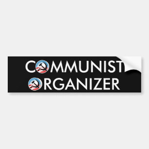 Kommunistisk organisatör bildekal