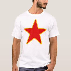 Kommunistisk röd stjärna tee