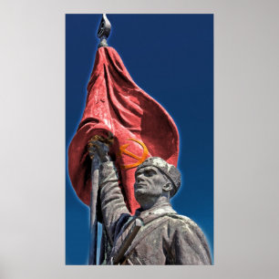 Kommunistisk soldat för befrielsearmé poster
