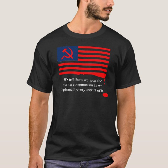 Kommunistisk stater t-shirt (Framsida)