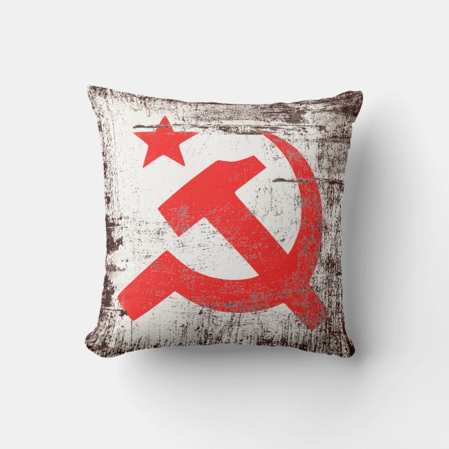 Kommunistisk symbol kudde (Framsida)