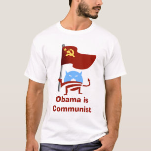 Kommunistiska ObamaMonster Tee Shirt
