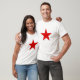 Kommunistiska röda stjärnamanar t-skjorta tee shirt (Unisex)