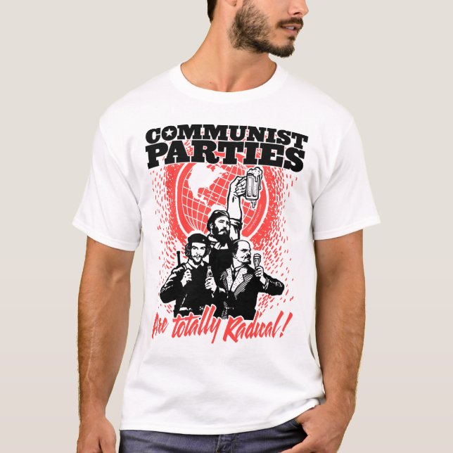 KommunistpartiT-tröja T Shirt (Framsida)