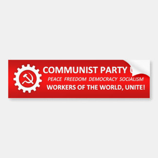 KommunistpartiUSA bildekal